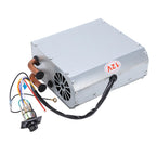 Ymiko Car Electric Heater,Car Electric Heater 4 Vent Hole Windscreen Defogger 3 Speed Adjustable 12V 80W Low Noise,3 Speed Car Heater