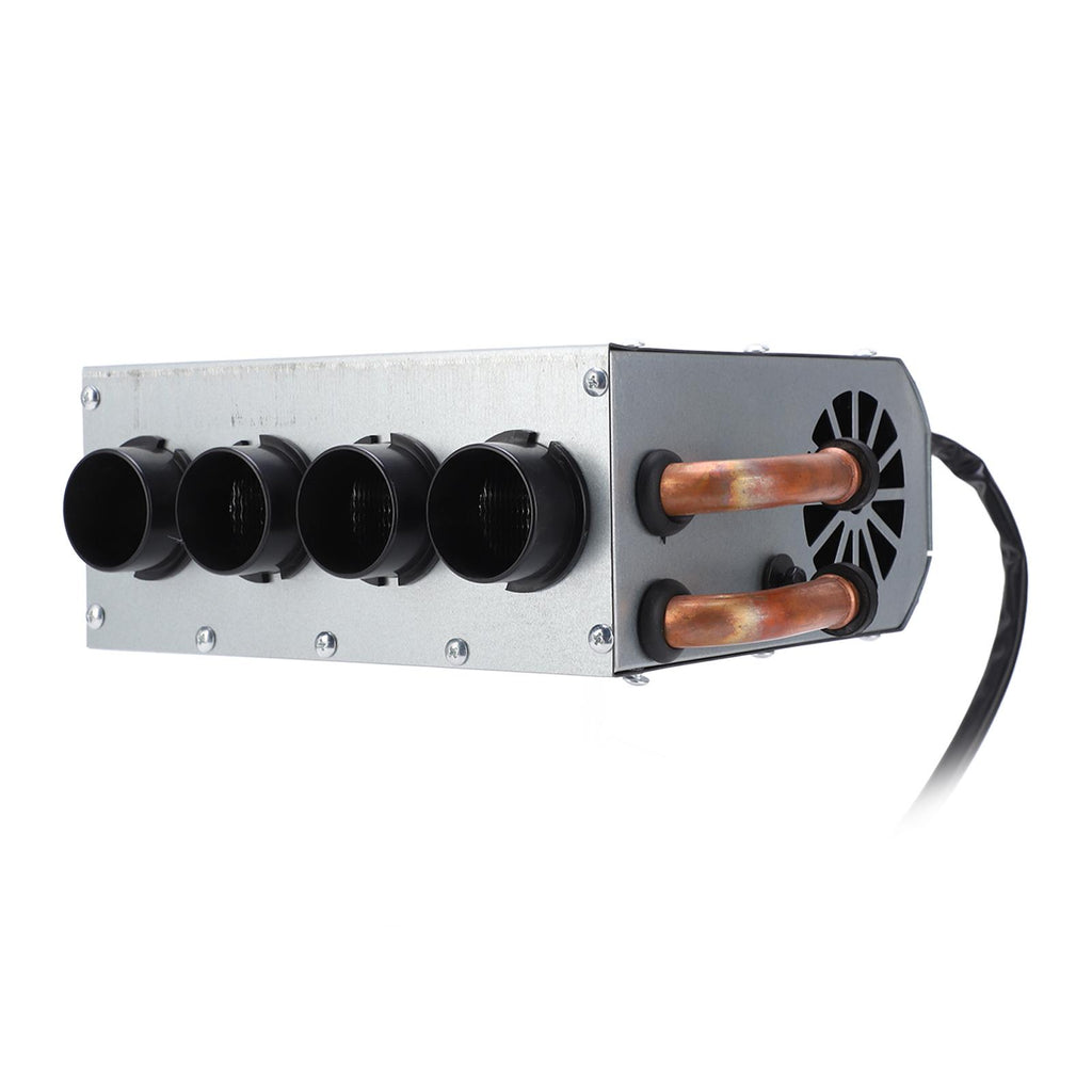 Ymiko Car Electric Heater,Car Electric Heater 4 Vent Hole Windscreen Defogger 3 Speed Adjustable 12V 80W Low Noise,3 Speed Car Heater