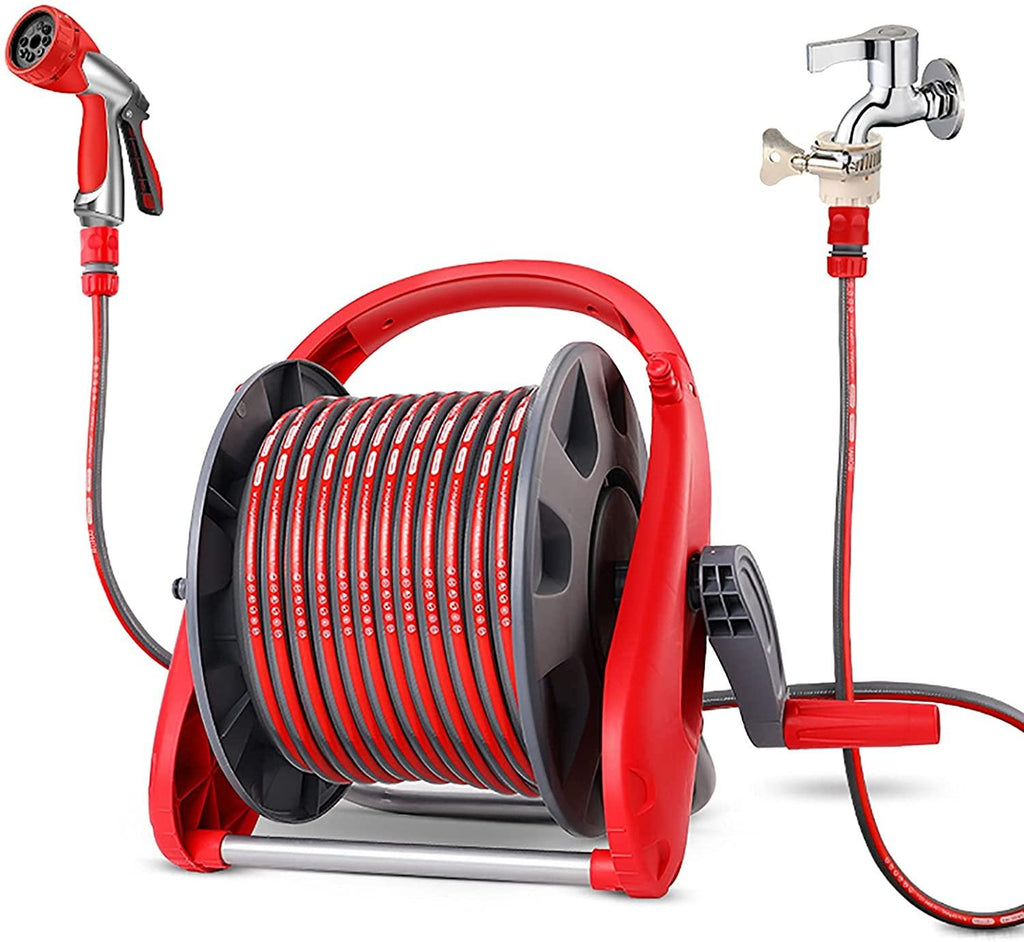 BCGT Garden Hoses Expandable Garden Hose, Flexible Water Hose with 8 Function Nozzle, Leakproof Lightweight Expanding Durable Hose, Collapsible Outdoor Hose for Lawn Car Pet Washing