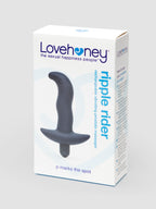 Lovehoney Ripple Rider Rechargeable Vibrating Prostate Massager, Navy | Navy