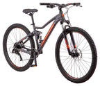 Mongoose LedX2 Suspension Mountain Bike, 8 Speeds, 29-In. Wheels, Gray