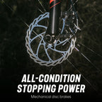 Mongoose LedX2 Suspension Mountain Bike, 8 Speeds, 29-In. Wheels, Gray