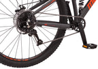Mongoose LedX2 Suspension Mountain Bike, 8 Speeds, 29-In. Wheels, Gray