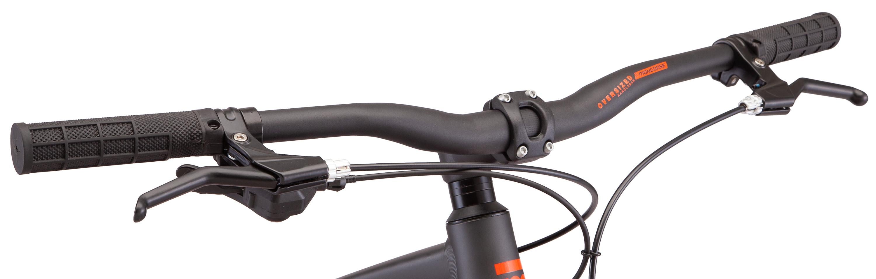 Mongoose LedX2 Suspension Mountain Bike, 8 Speeds, 29-In. Wheels, Gray