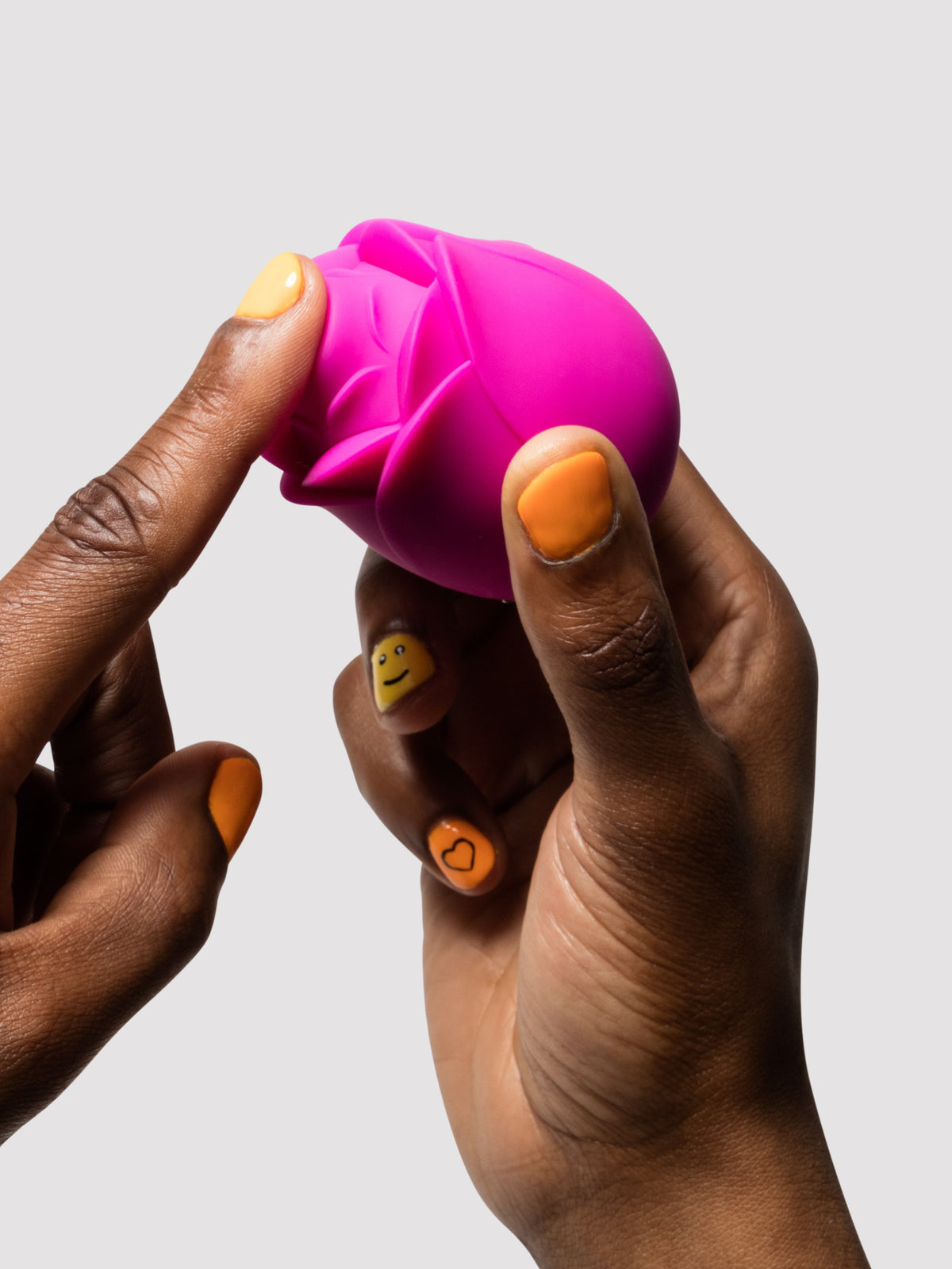 ROMP Rose Limited Edition Rechargeable Silicone Clitoral Suction Stimulator, Pink