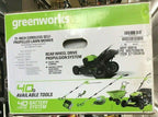 GreenWorks 2516402 40V 21in. Self Propelled Mower with Battery