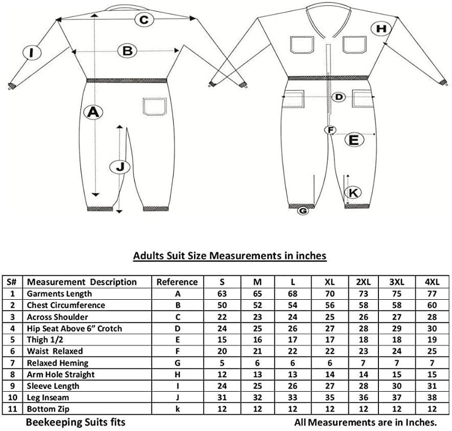 bee suit 3 layers ultra ventilated mesh beekeeping suit, beekeeper suit protective fencing veil suit-l