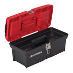 Tool Box, Lockable, 16 in., Red/Black (CMST16901)