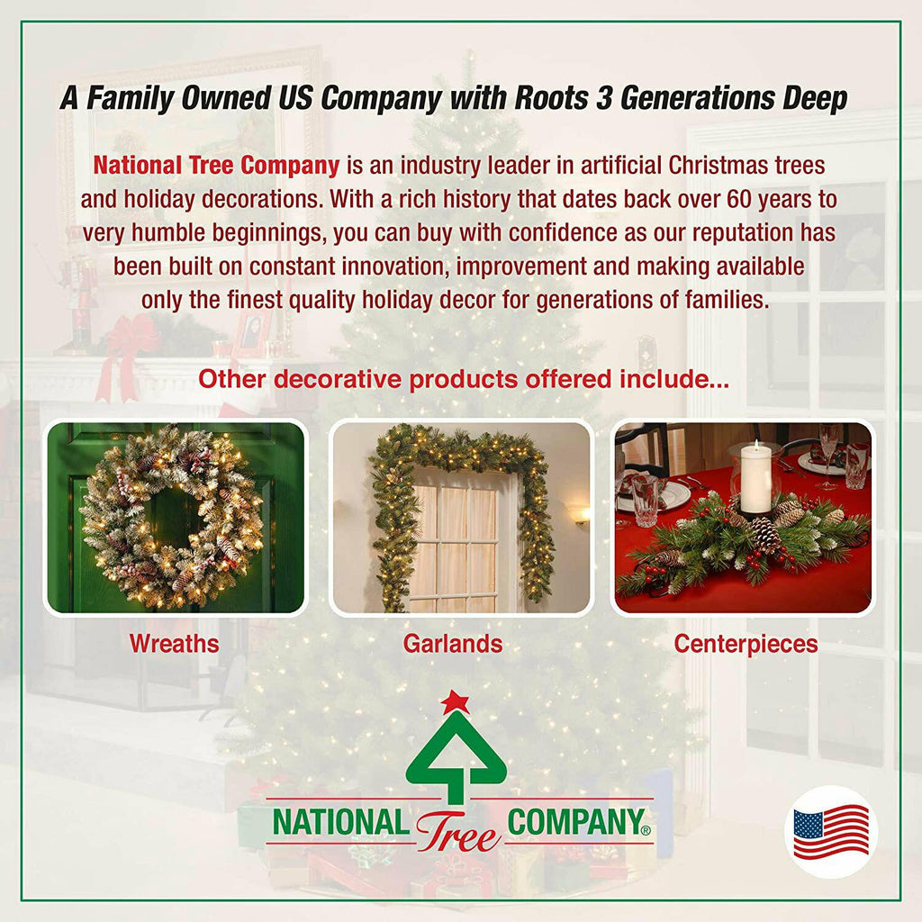National Tree Company Downswept Douglas 7.5Ft Artificial Christmas Tree w/ Stand