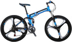 Eurobike SL-G6 Mountain Bike 21 Speed 26 Inches 3-Spoke Wheels Folding Bicycle