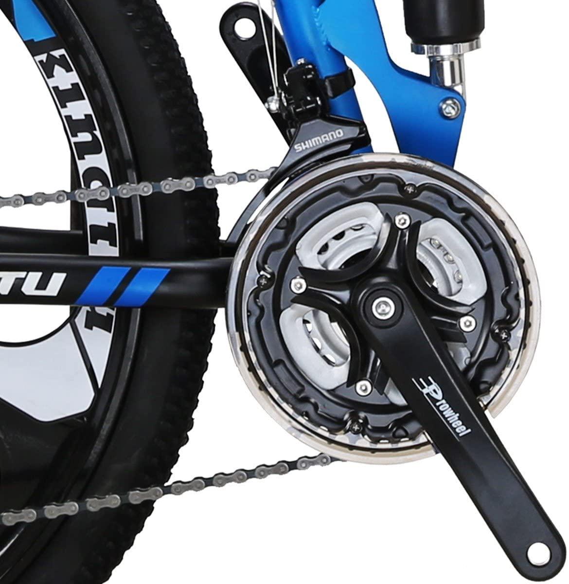 Eurobike SL-G6 Mountain Bike 21 Speed 26 Inches 3-Spoke Wheels Folding Bicycle