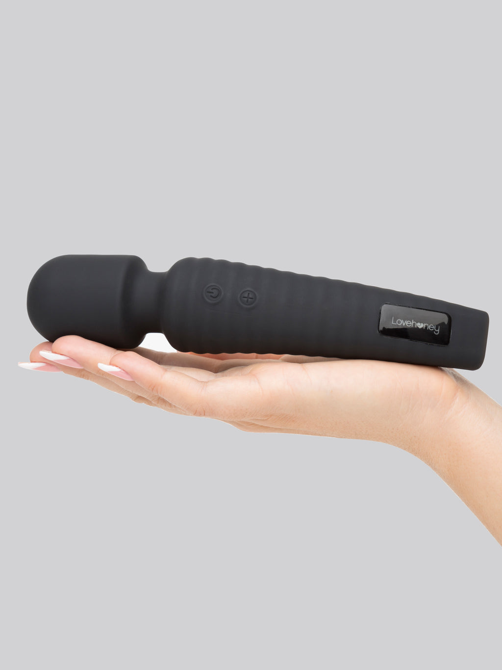 Lovehoney Dream Wand Rechargeable Mini Massage Wand Vibrator, Black