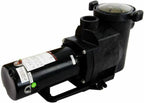 rx clear silent-flow in-ground swimming pool pump w/ 2" ports (select size)