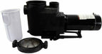 rx clear silent-flow in-ground swimming pool pump w/ 2" ports (select size)