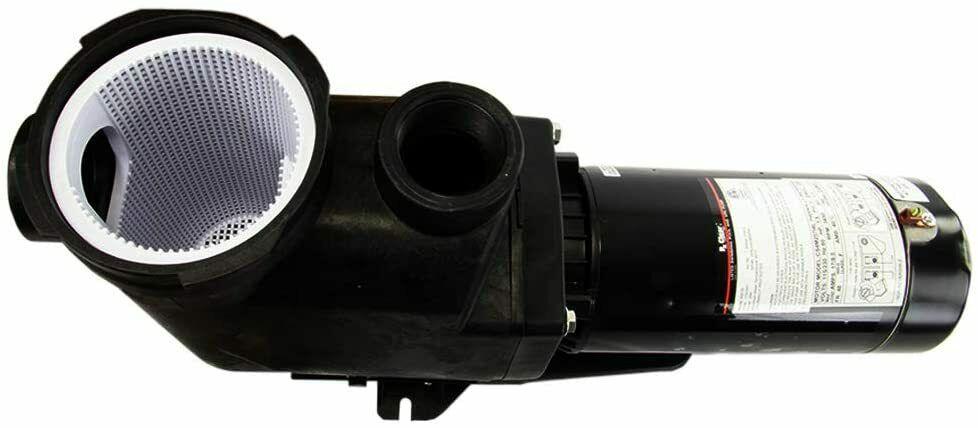 rx clear silent-flow in-ground swimming pool pump w/ 2" ports (select size)