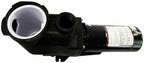 rx clear silent-flow in-ground swimming pool pump w/ 2" ports (select size)