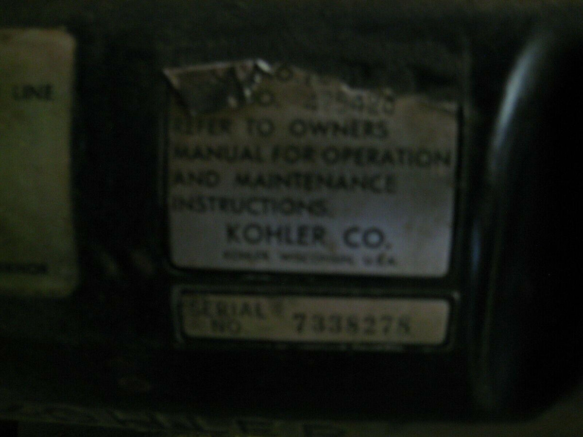 John Deere 210 212 214 - Kohler 12hp/K301 AQS engine.