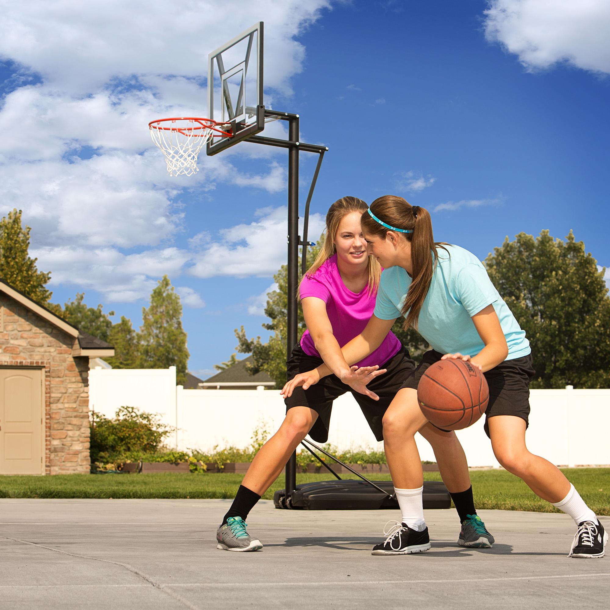 Lifetime 48 in. Adjustable Portable Basketball Hoop, 90585