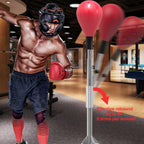 MEGAWHEELS Reflex Bag Adjustable Height Standing Speed Punching