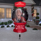 8' Living Projection National Lampoon's Christmas Vacation Snow Globe Airblown Inflatable