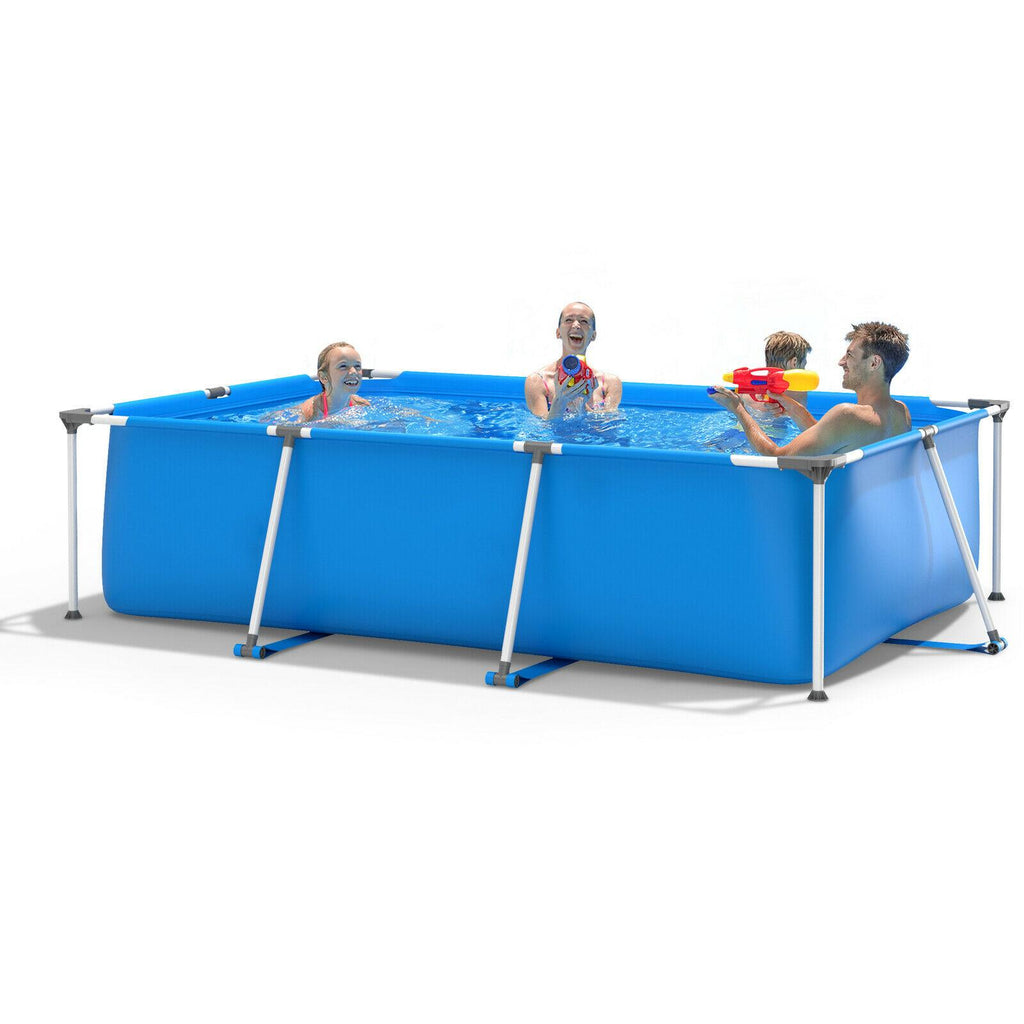 above ground swimming pool rectangular frame above ground pool with pool cover