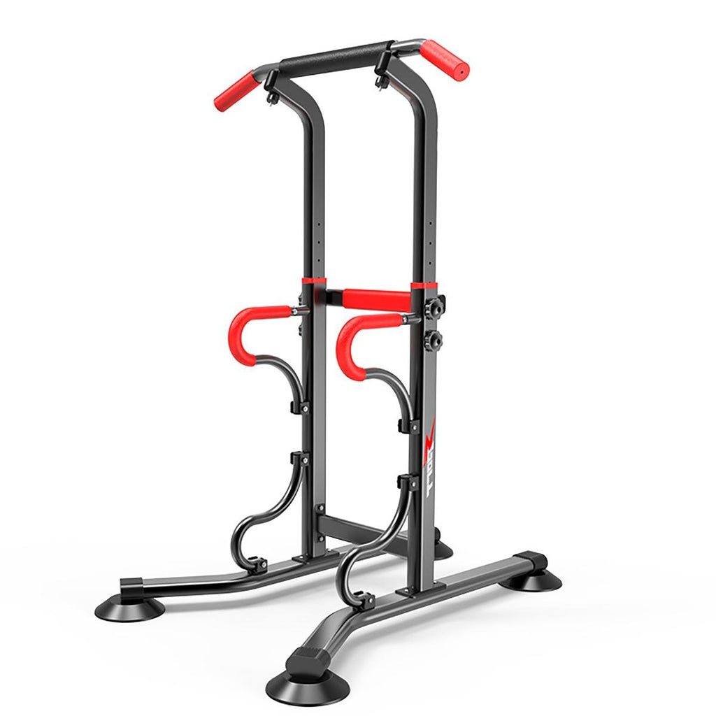 Pull Up &amp; Dip Stand Power Tower,Adjustable Height Multi-Function Fitness Exercise Equipment Home Gym Strength Training Workout Equipment,330lbs