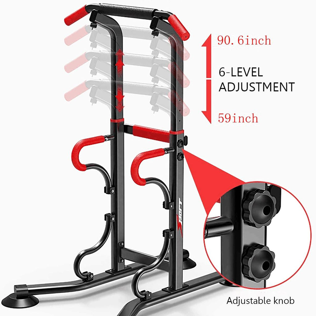 Power Tower Multi-Function Pull Up Bar Dip Station Dip Stands for Home Gym Workout Training Fitness Exercise Equipment