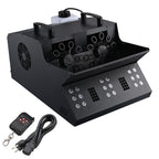 3in1 LED Fog Bubble Machine Fogger DMX Remote Control Music Festival Party Stage
