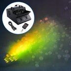 3in1 LED Fog Bubble Machine Fogger DMX Remote Control Music Festival Party Stage