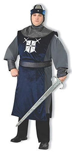 forum plus size knight of round tIle costume, silver, plus