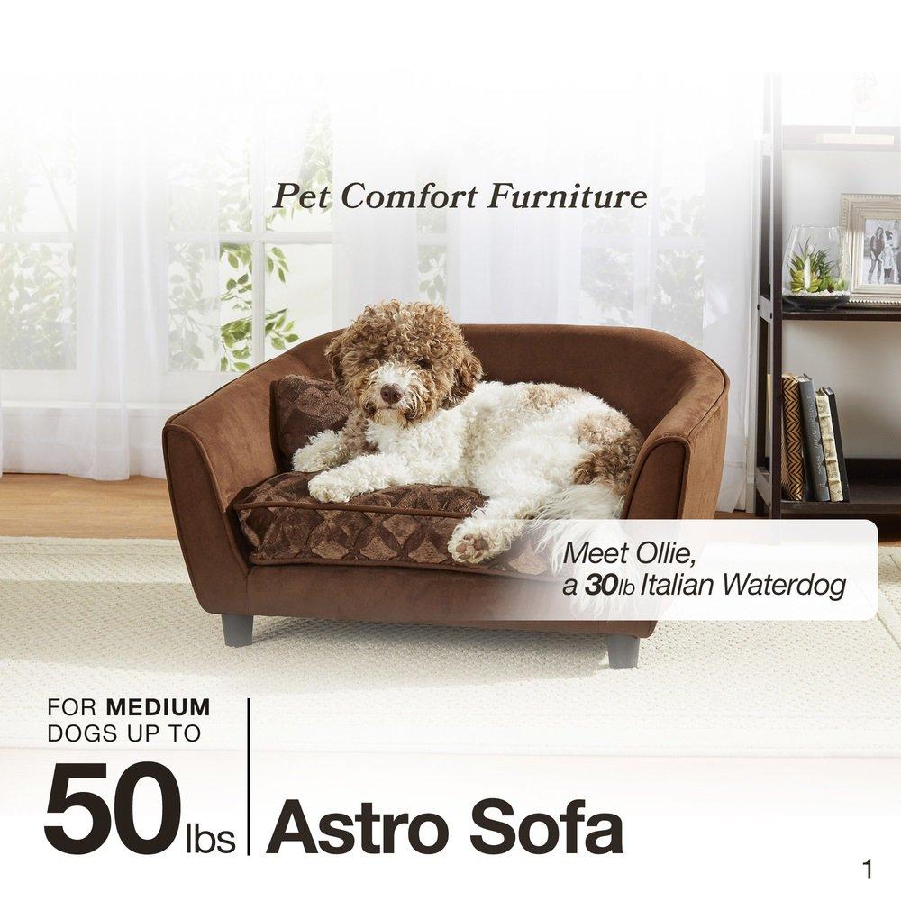 Enchanted Home Pet Ultra Plush Astro Sofa Dog Bed