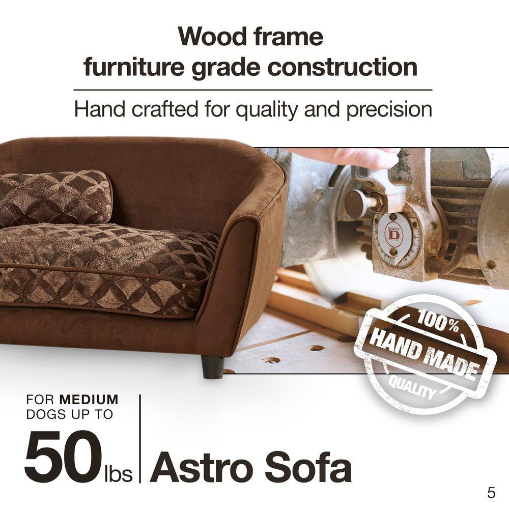 Enchanted Home Pet Ultra Plush Astro Sofa Dog Bed