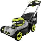 Powerful 21 in 40V Lithium Ion Battery Self-Propelled Lawn Mower 2 6Ah Batteries