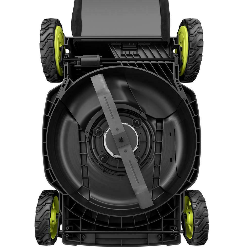 Powerful 21 in 40V Lithium Ion Battery Self-Propelled Lawn Mower 2 6Ah Batteries