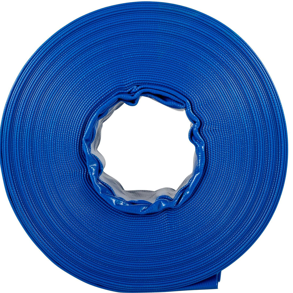 water discharge hose pvc |4" x 105 ft| weather-proof| burst-proof|