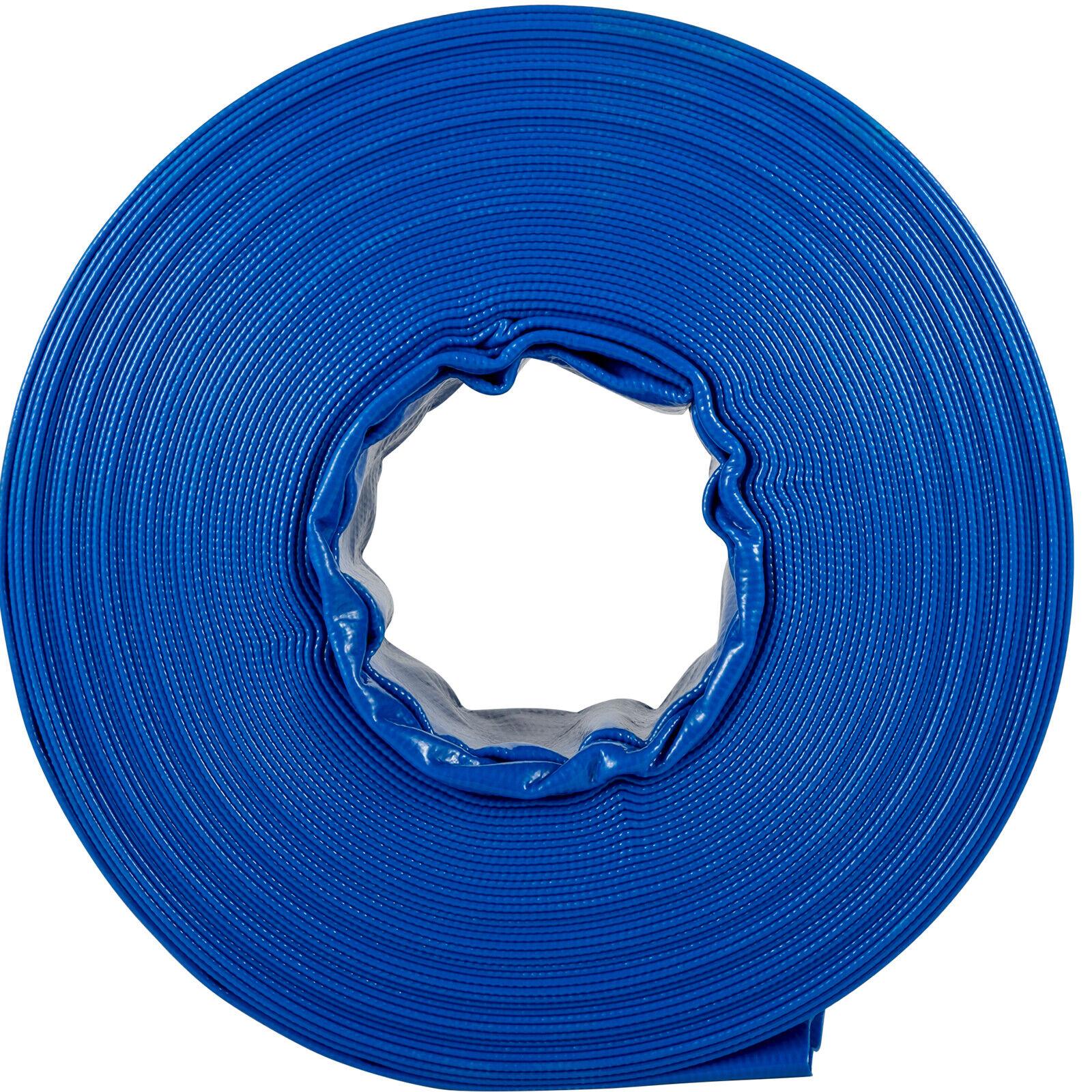 water discharge hose pvc |4" x 105 ft| weather-proof| burst-proof|