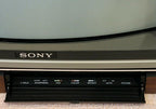 vtg rare sony 19" trinitron color tv receiver kv-1923 gaming works clean