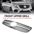 2014-03.2023 Benz W447 V-Class Diamond Front Upper Grille Grill Generic