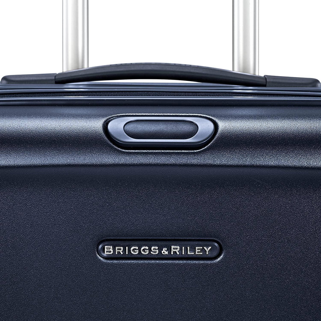 Sympatico Hardside International Spinner Luggage, Matte Navy, 21-Inch Carry-On
