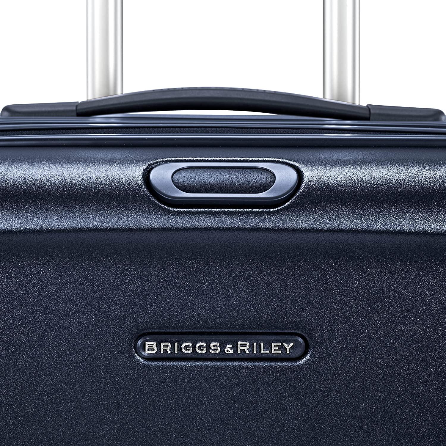 Sympatico Hardside International Spinner Luggage, Matte Navy, 21-Inch Carry-On