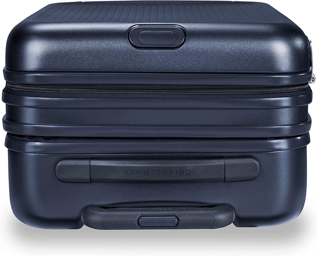 Sympatico Hardside International Spinner Luggage, Matte Navy, 21-Inch Carry-On