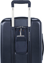 Sympatico Hardside International Spinner Luggage, Matte Navy, 21-Inch Carry-On