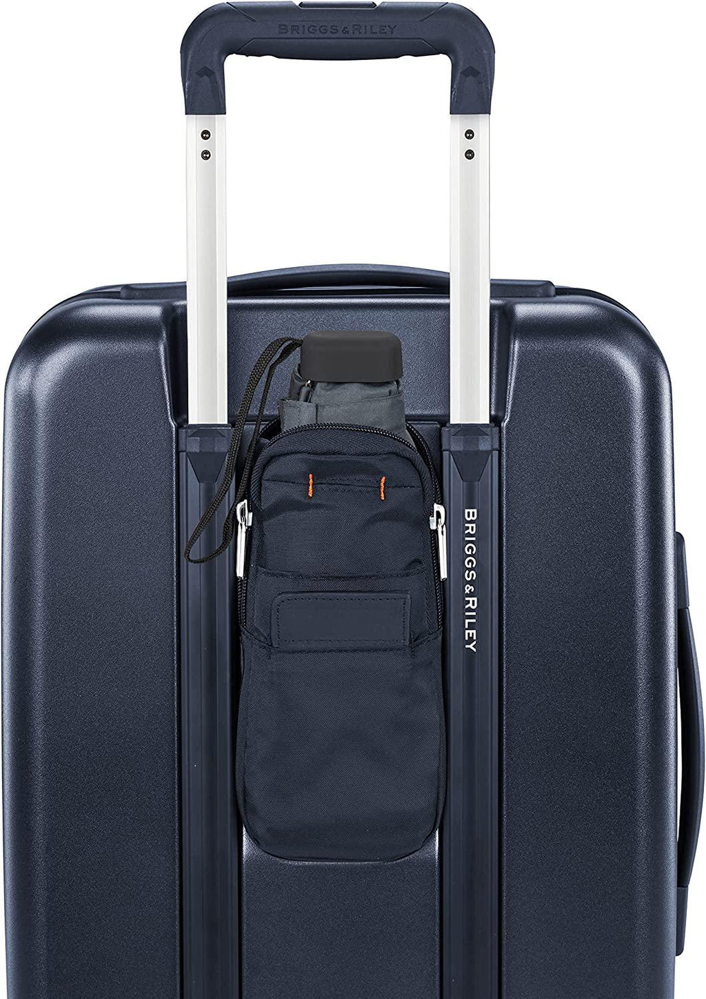 Sympatico Hardside International Spinner Luggage, Matte Navy, 21-Inch Carry-On