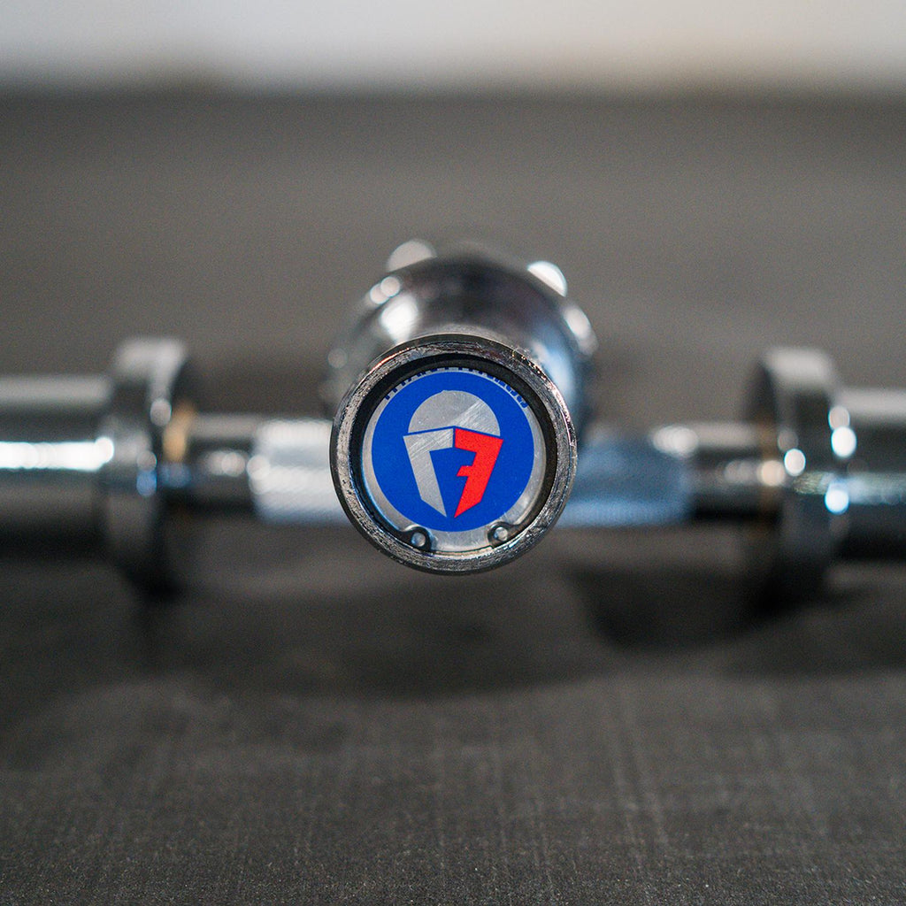 Pair of Loadable 15" Olympic Dumbbell Handle