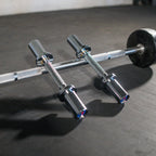 Pair of Loadable 15" Olympic Dumbbell Handle