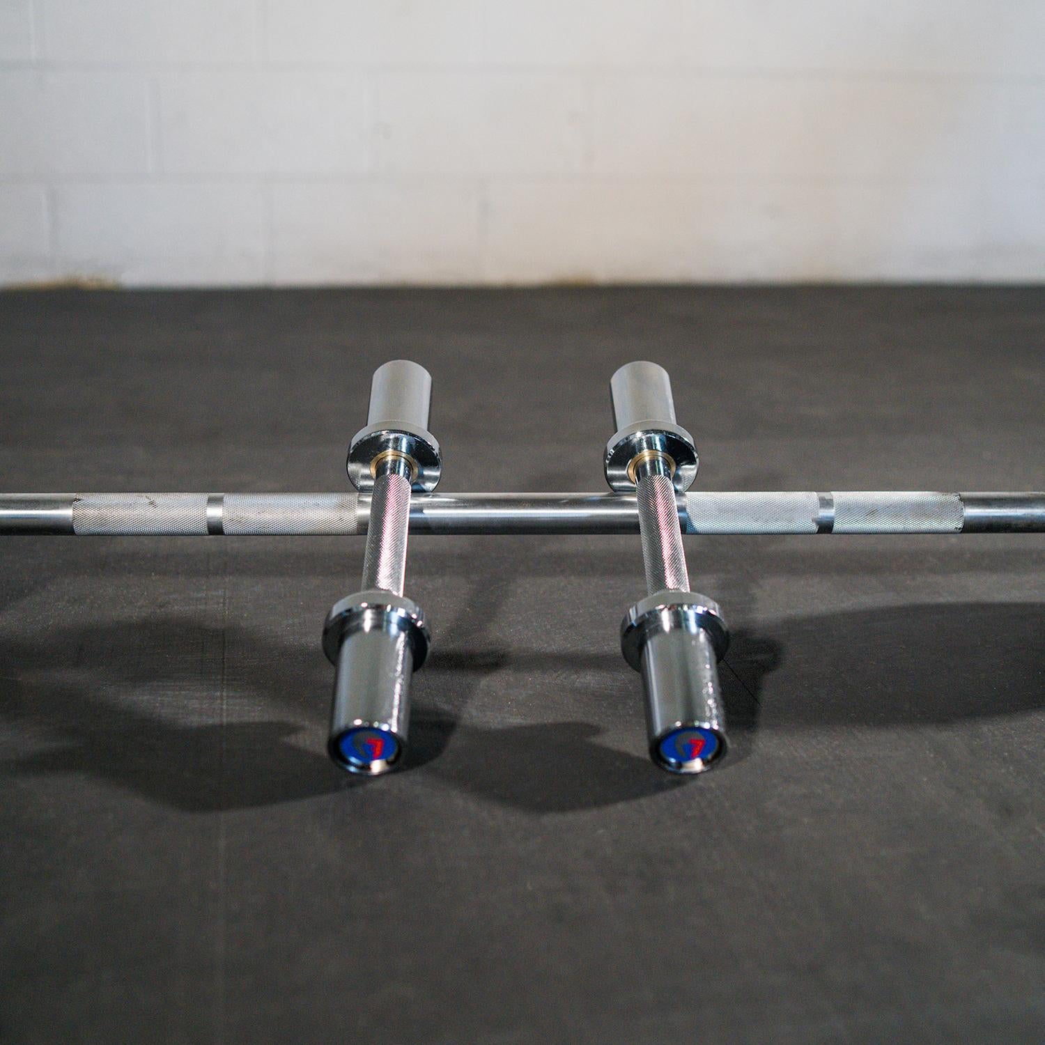 Pair of Loadable 15" Olympic Dumbbell Handle