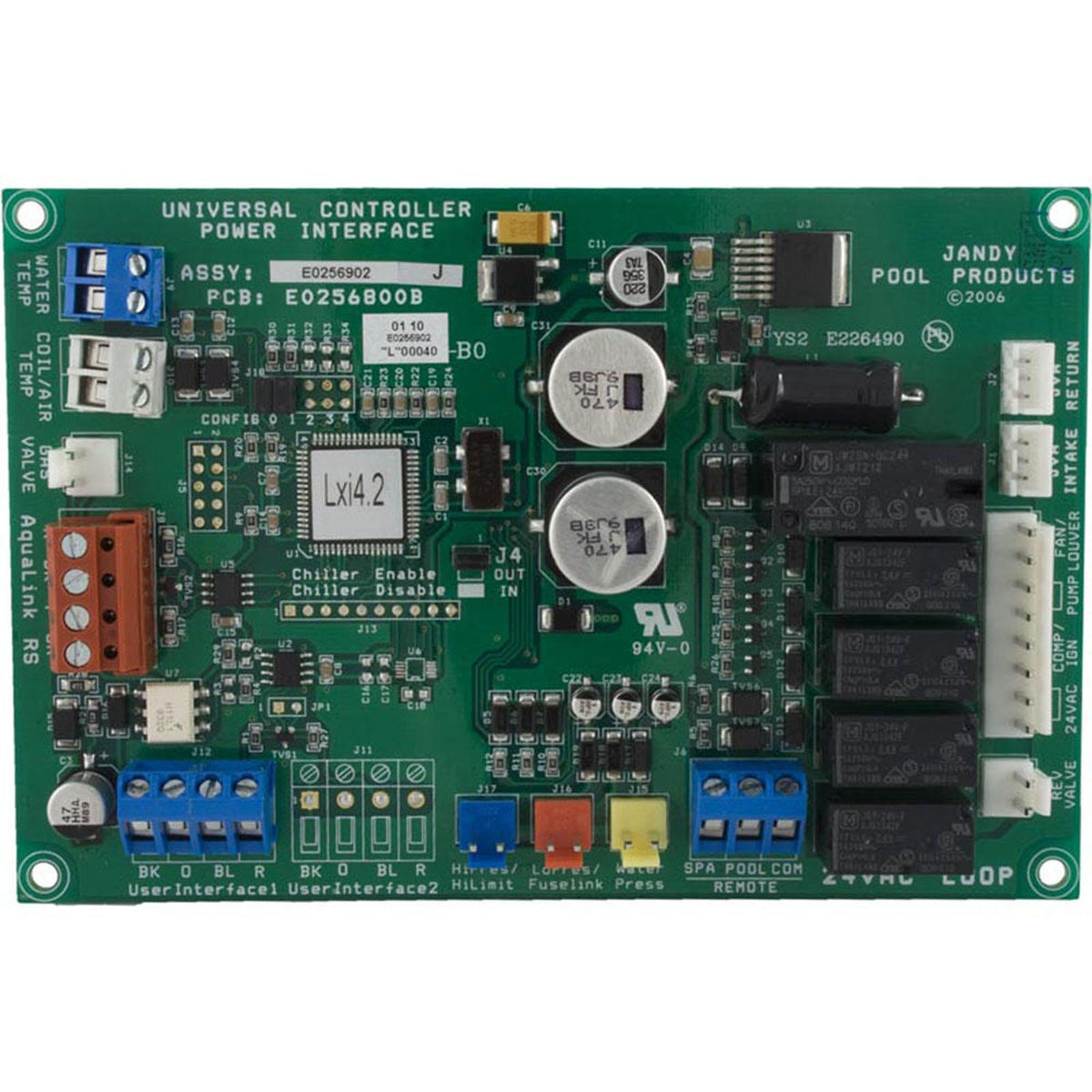 Zodiac Pool Solutions Universal Control PCB Replacement