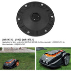 Nylon Robotic Lawn Mower Blade Disc, 170.3mm Diameter Cutter Disc Replacement for Select Robotic Mowers