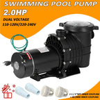 1.5/2.0hp inground swimming pool pump motor strainer generic for outdoor pump
