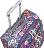 Carry On Expandable  Pattern Luggage With Spinner Wheels For Woman (20in, Wildwoods)